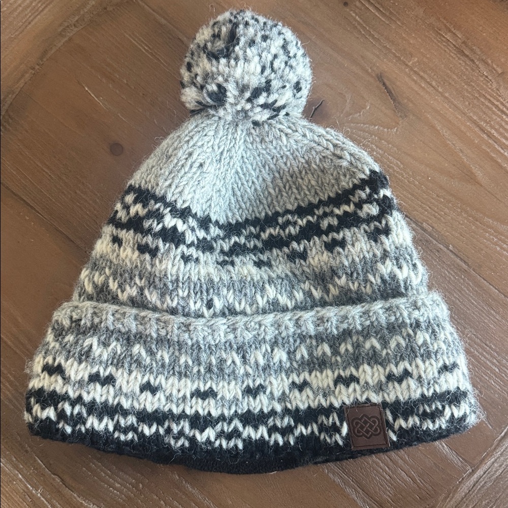 Sherpa adventure gear knit hat 100% Lambswool